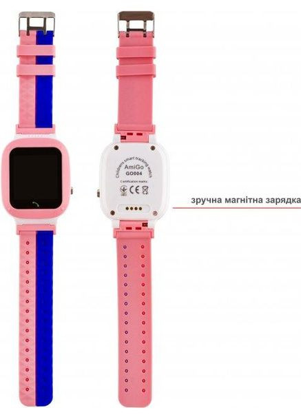 Умные часы GO004 Pink Amigo (360408311)
