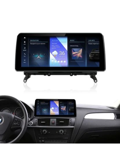 Штатная магнитола 10.25" с 4G и CarPlay для BMW X3 F25 / X4 F26 A4-252610.25 A4-252610.25 NBT ALTERNATYVA (401893847)