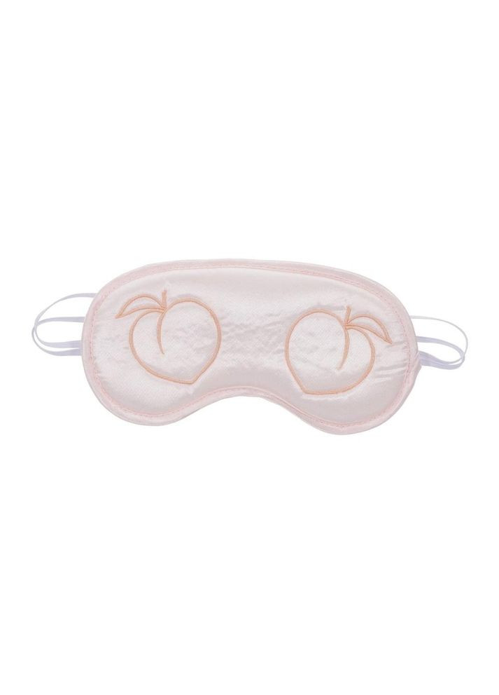 Пов'язка на очі кремова з вишивкою у вигляді персиків Sportsheets (319869068)