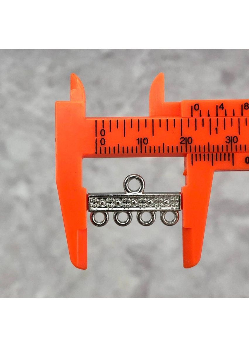 Конектор-розділювач 12х21 мм, колір Сталь Plus-plus (352752377)