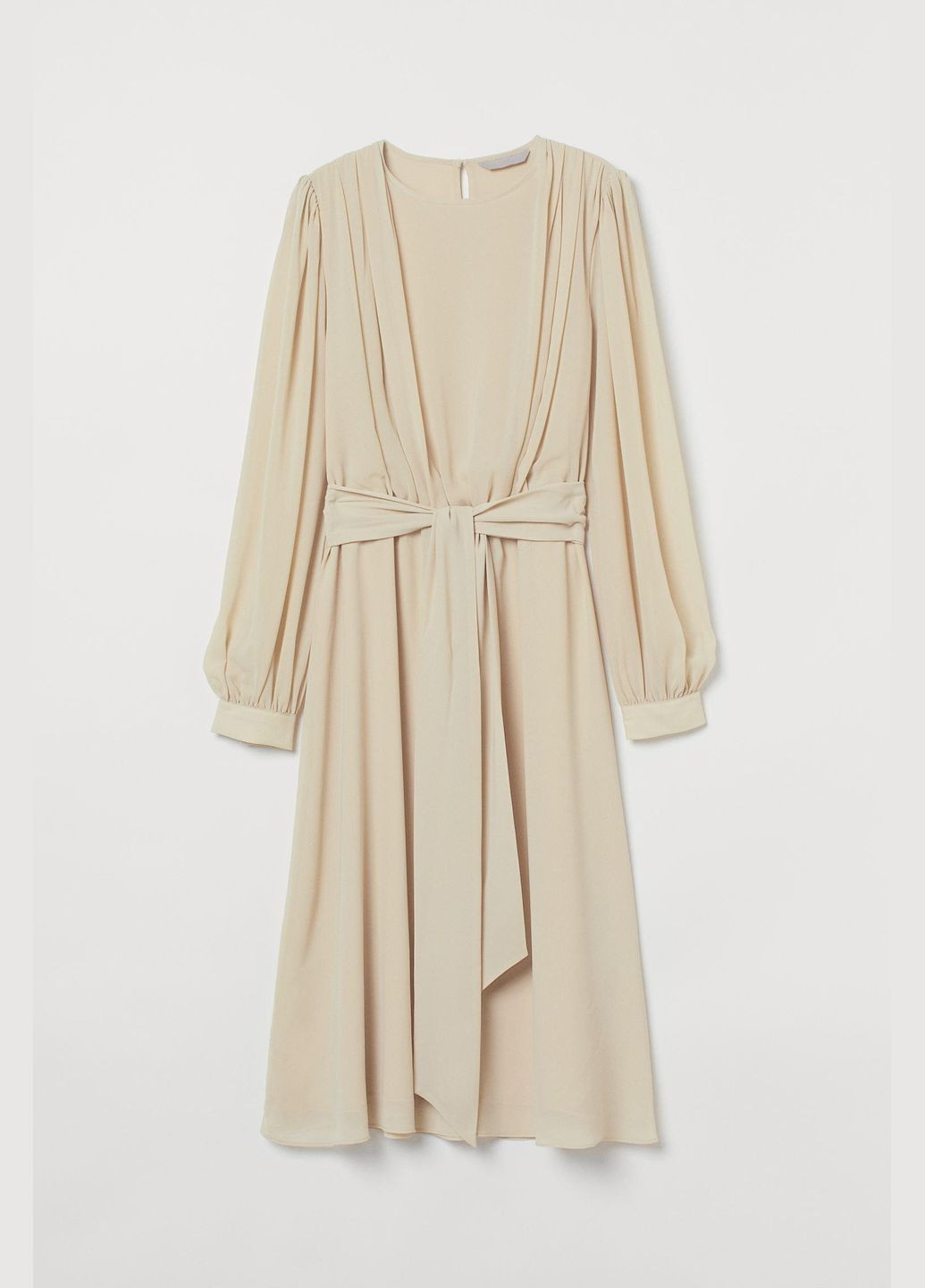Світло-бежева сукня максі демісезон,блідо-бежевий, H&M