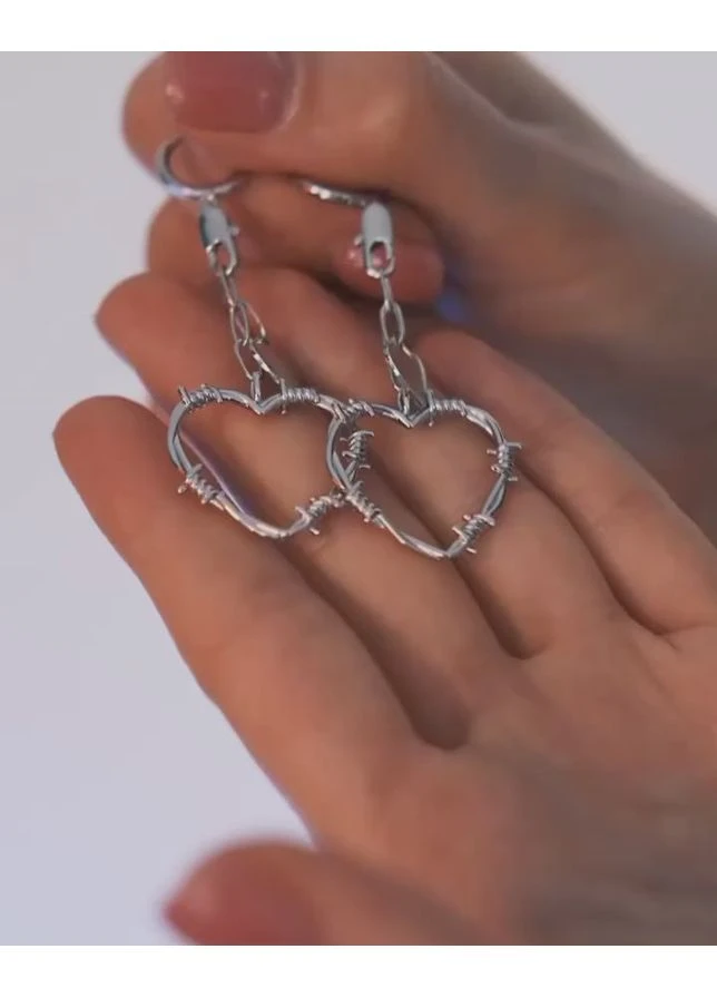 Сережки Колючий Дріт твого кохання 🧡 TATON (376986546)