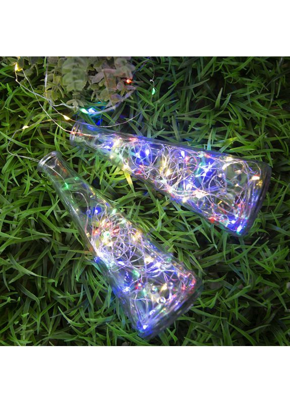 Гирлянда Роса 10 м на медном проводе USB, Пульт, 100 LED, мульти (разноцветная) No Brand (367584199)