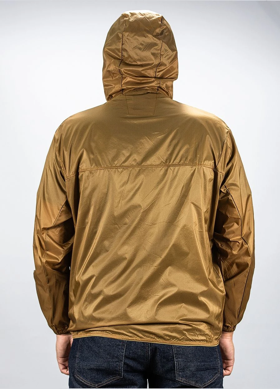 Коричневая демисезонная ветровка Arcteryx -win-9797