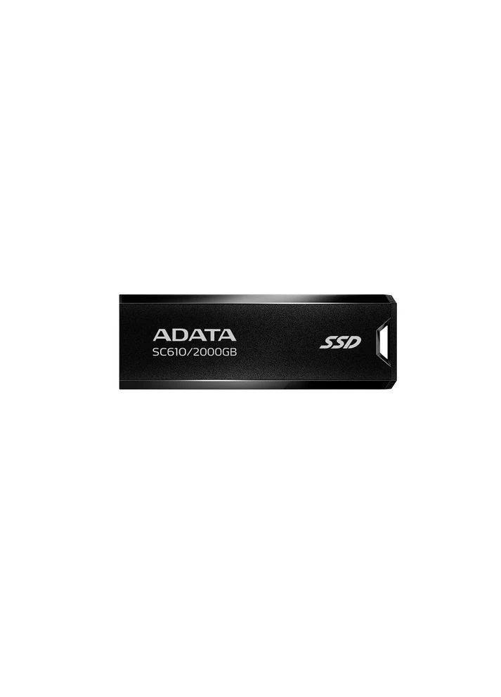 Портативний SSD SC610 2 ТБ USB 3.2 Gen 2 до 550 МБ/с чорний ADATA (402239528)