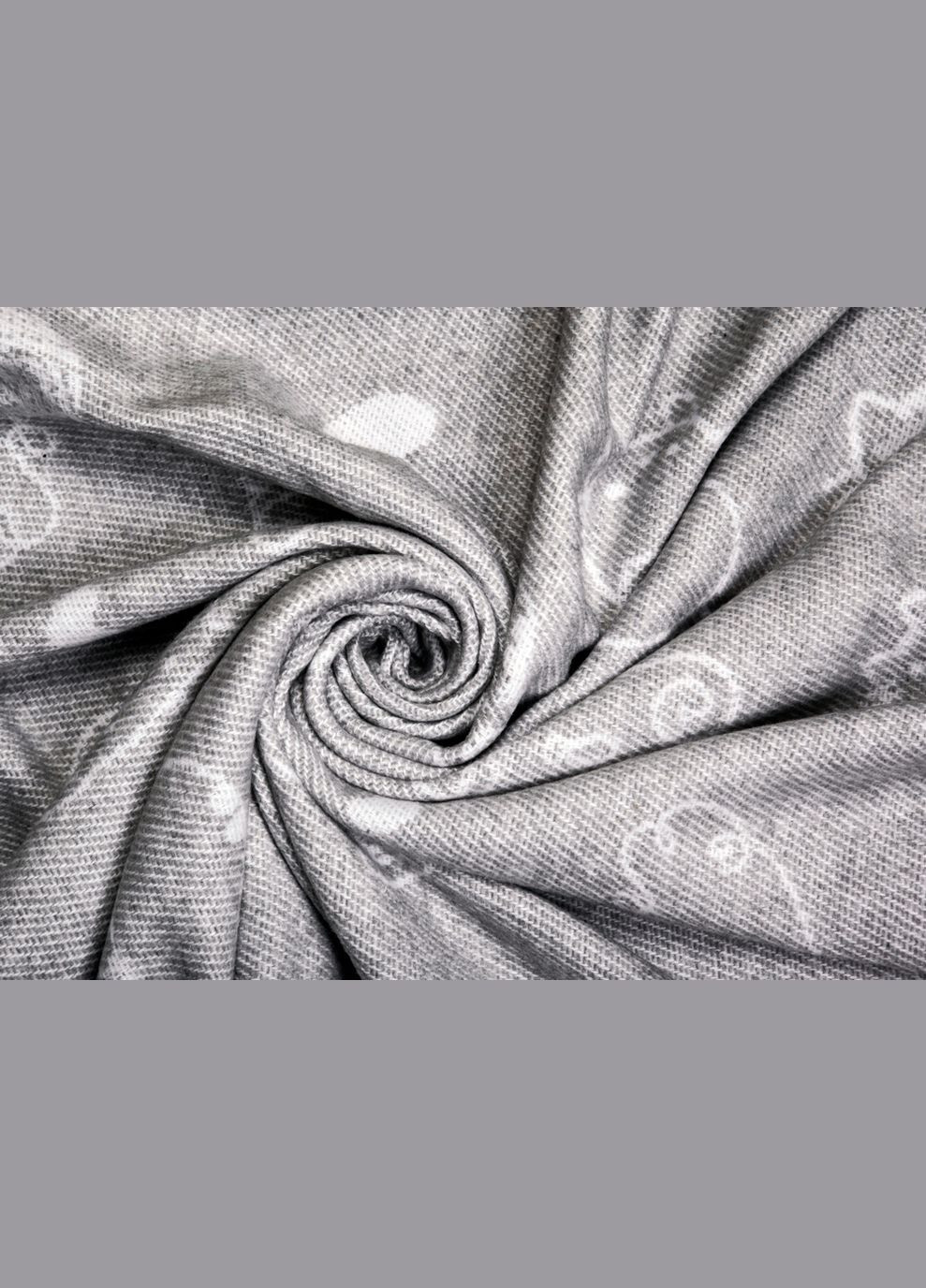 Плед хлопковый Кошки серые 140x200 см Love You (305575567)