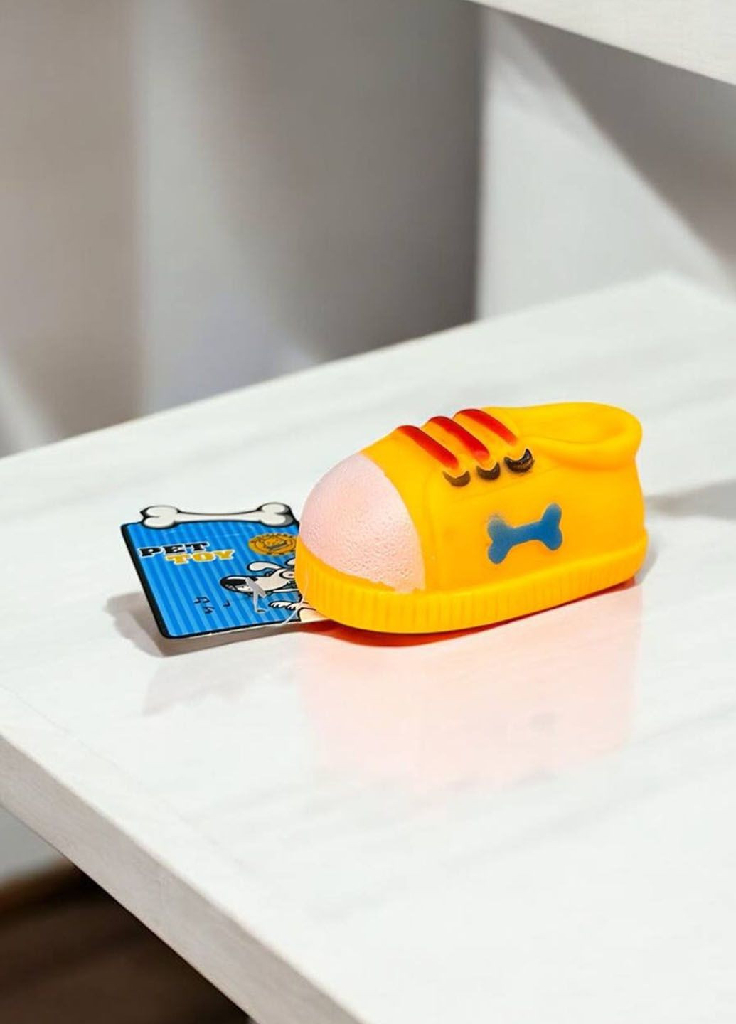 Іграшка черевик для домашніх тварин з вбудованою пищалкою при стисканні 10 см * 6 см * 4 см Idea (316704650)