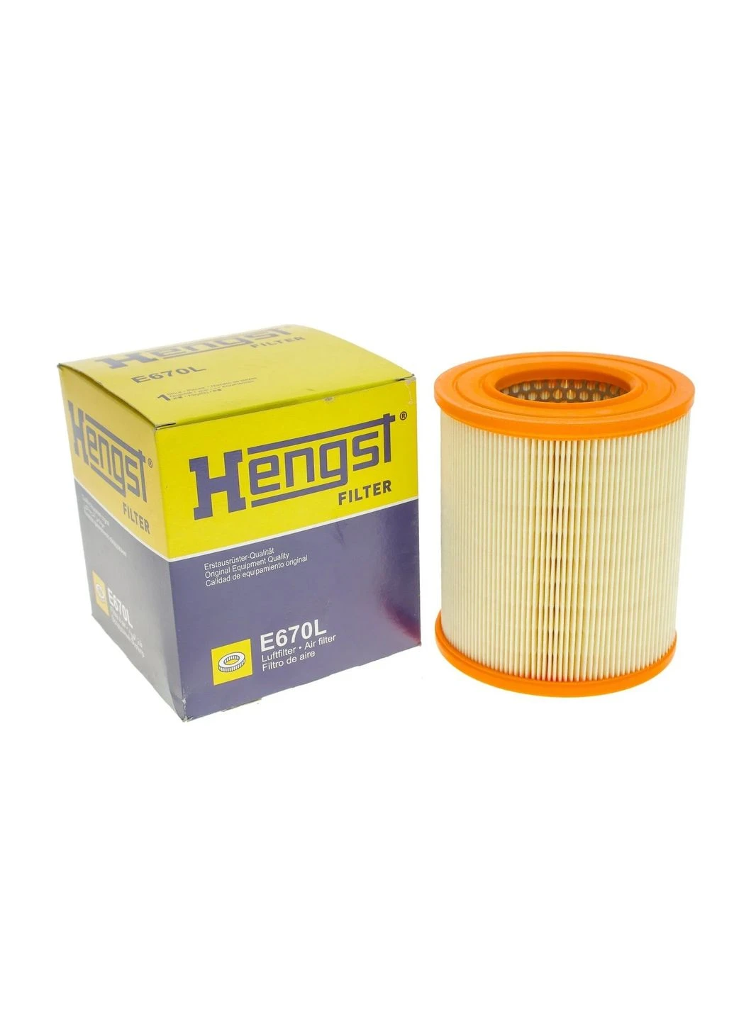 Фильтр воздушный E670L Hengst Filter (354762958)