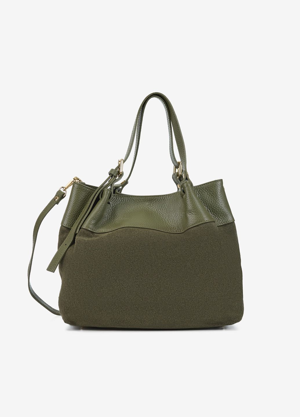 Сумка женская замшевая тоут средняя Tote Regina Notte (364673881)