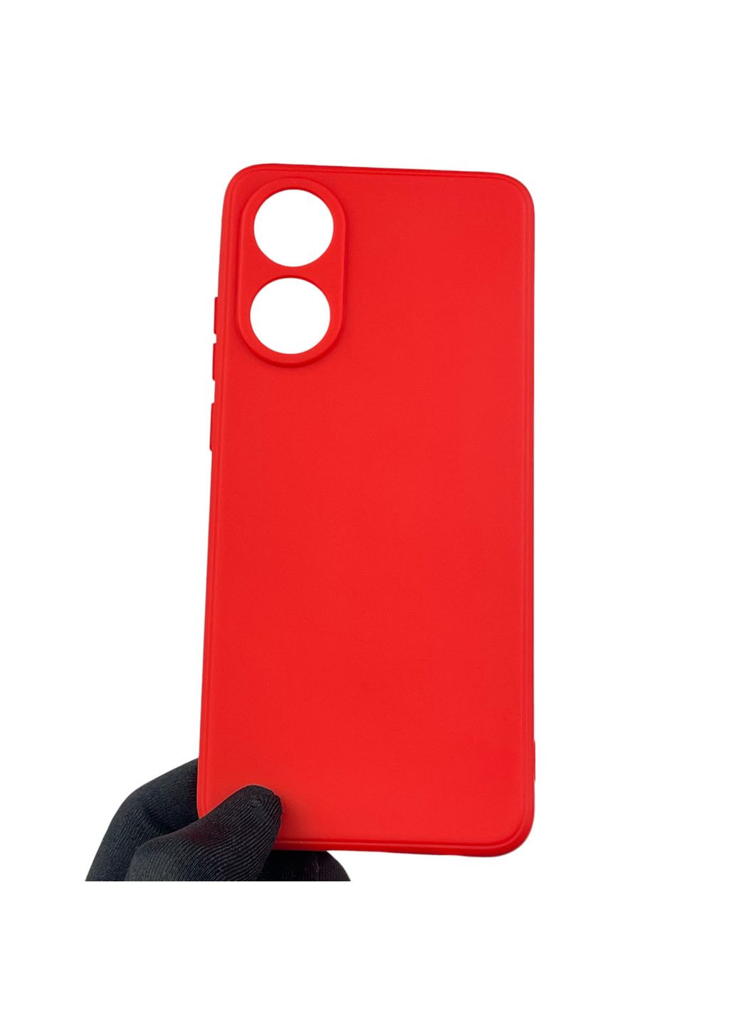 Чохол для A78 4G з квадратними гранями із захистом камери на оппо а78 4г червоний Oppo (366021287)