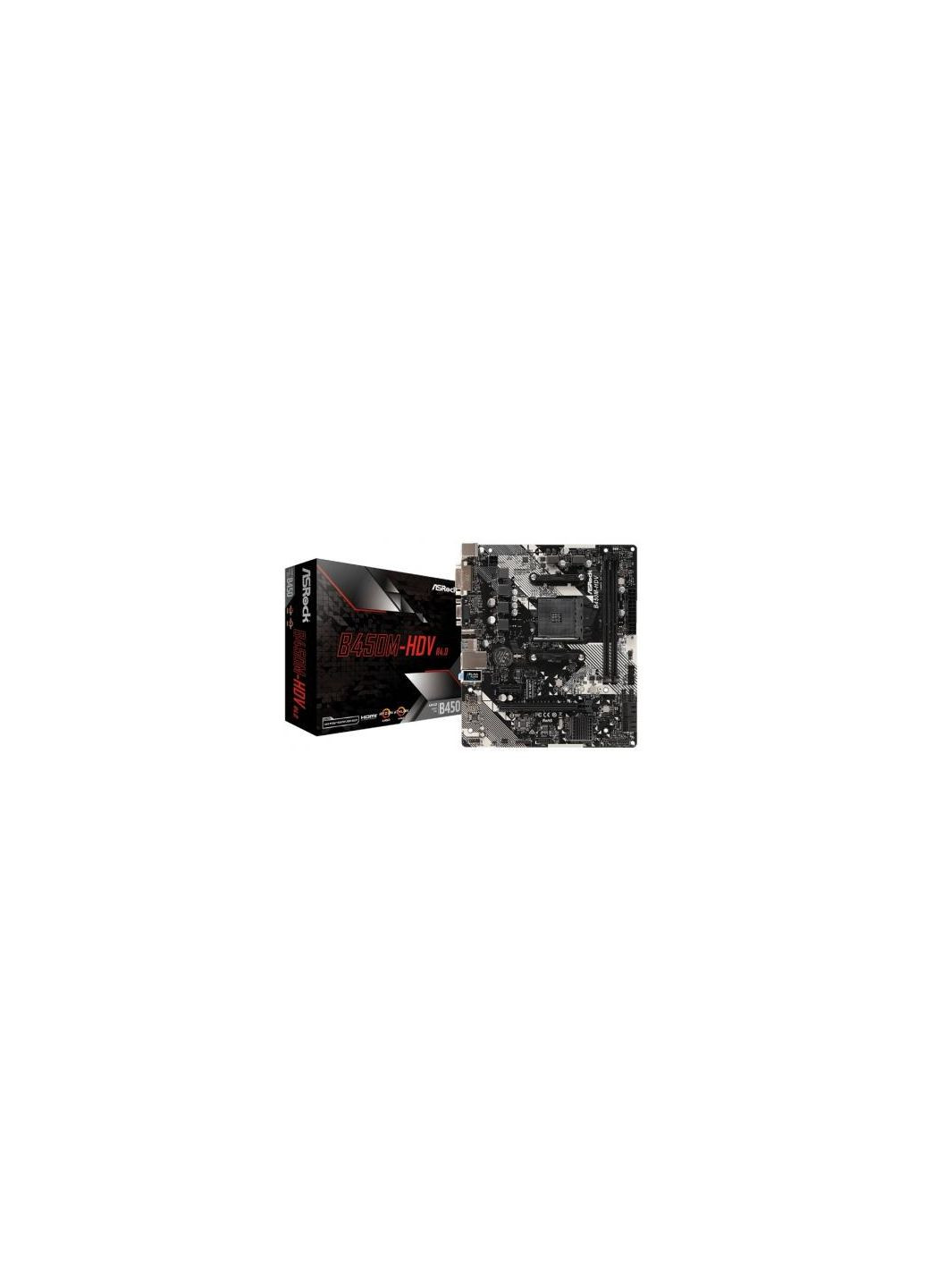 Материнская плата ASRock B450M-HDV R4.0 (366702802)