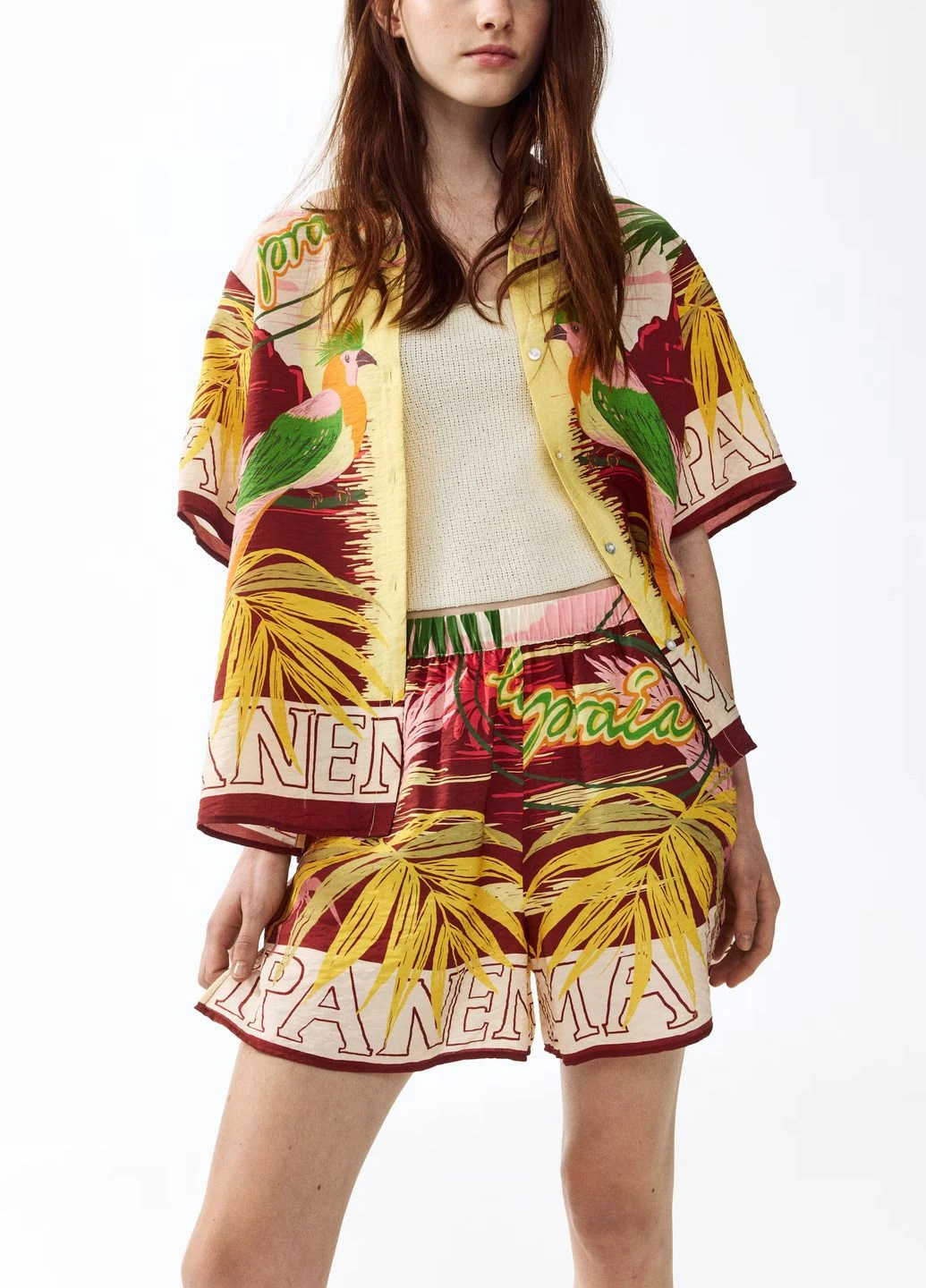 Цветная рубашка с рисунком H&M