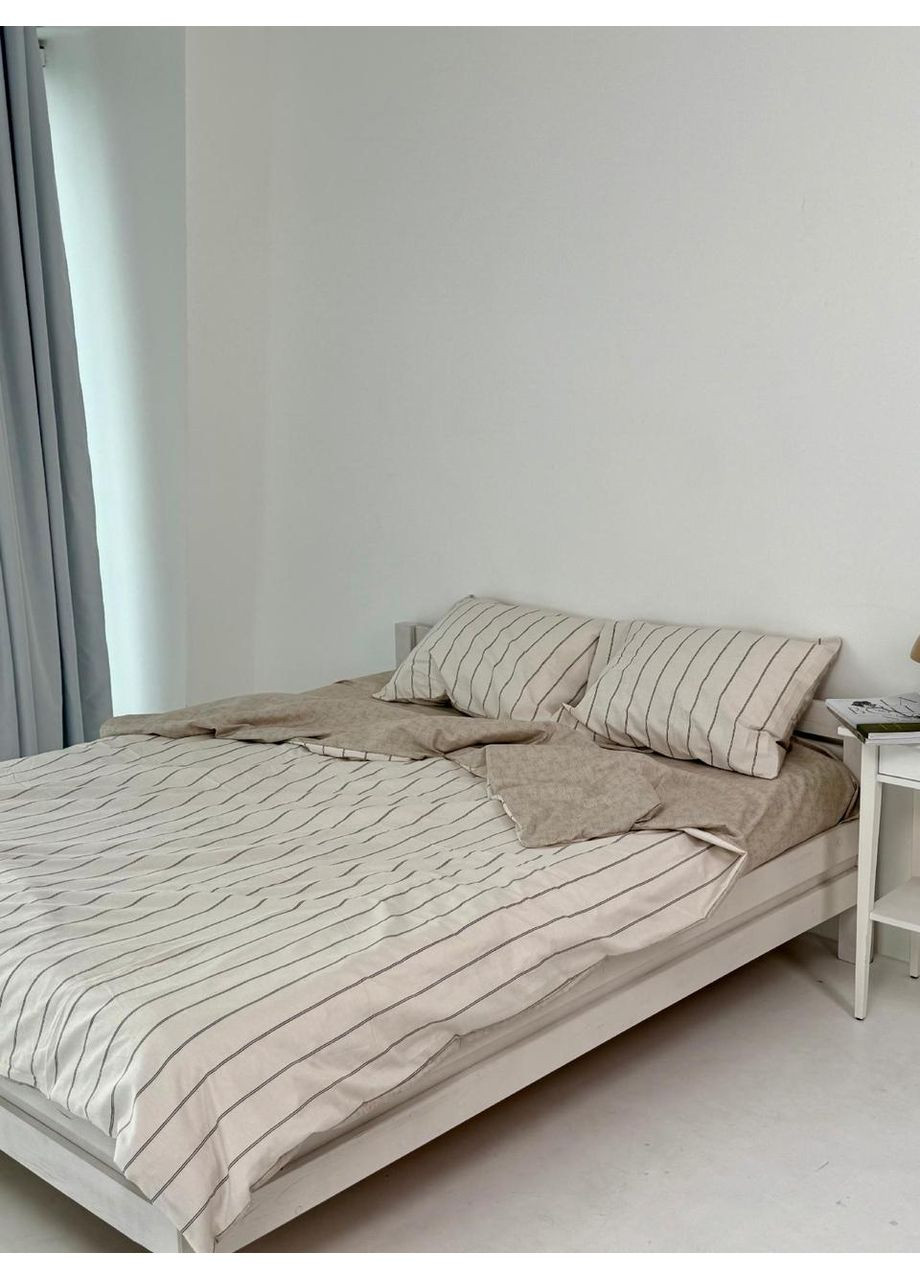 Постільна білизна Ніжність, сатин Двухспальний розмір, наволочки 50/70 No Brand (363189894)