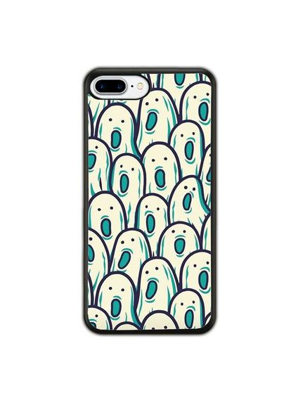 Чехол для Apple Iphone 8 Plus Призрак Черный No Brand (302223522)