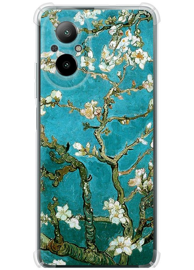 Силикон с усиленными углами чехол 'Винсент Ван Гог. Сакура' для Endorphone Realme C67 4G (325488397)