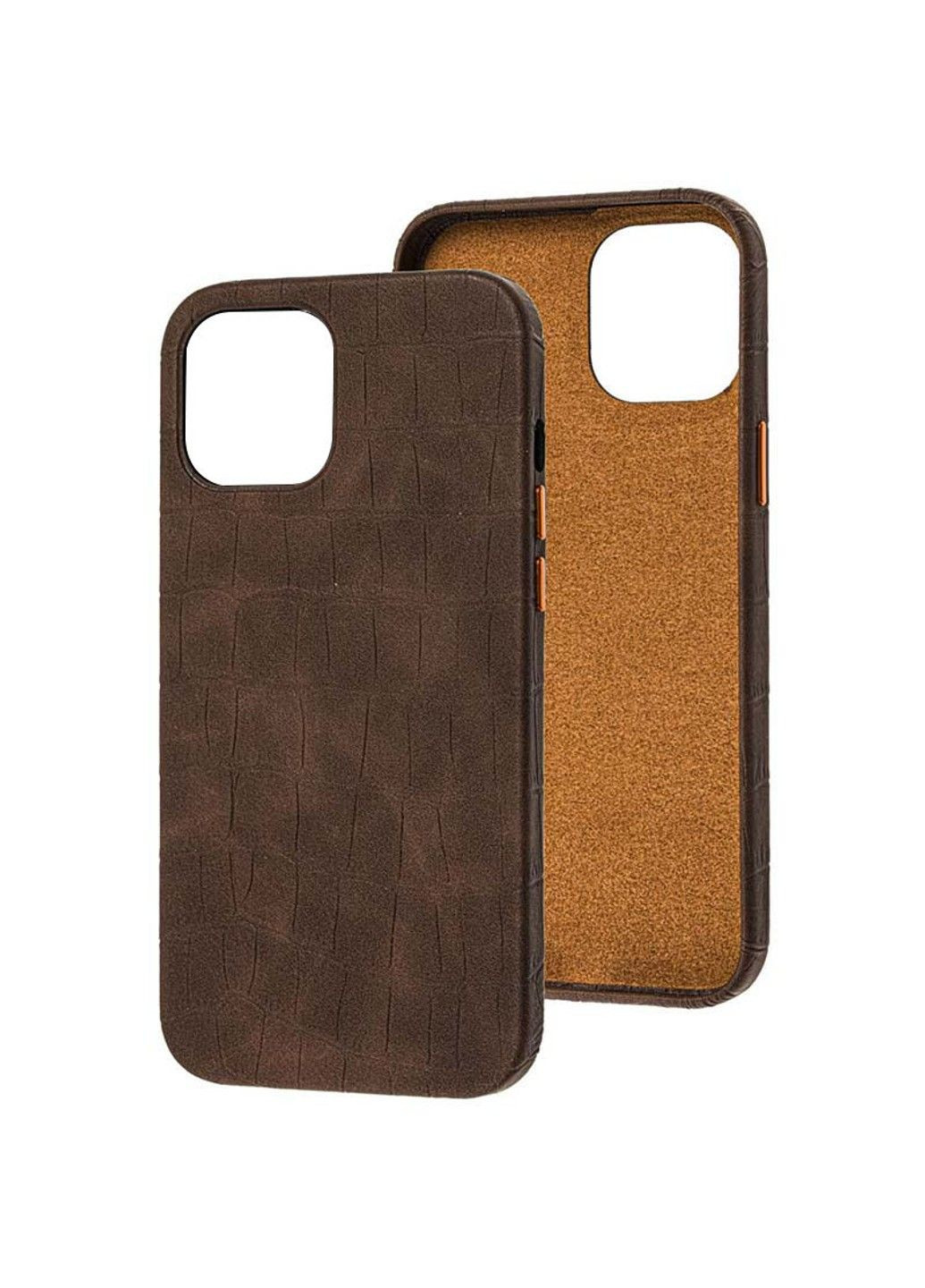 Кожаный чехол Croco Leather для Apple iPhone 13 (6.1") Epik (292313494)