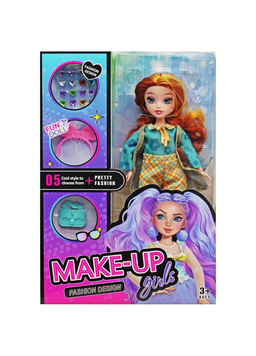 Кукла с аксессуарами "Makeup girls" (вид 5) MIC (292252454)
