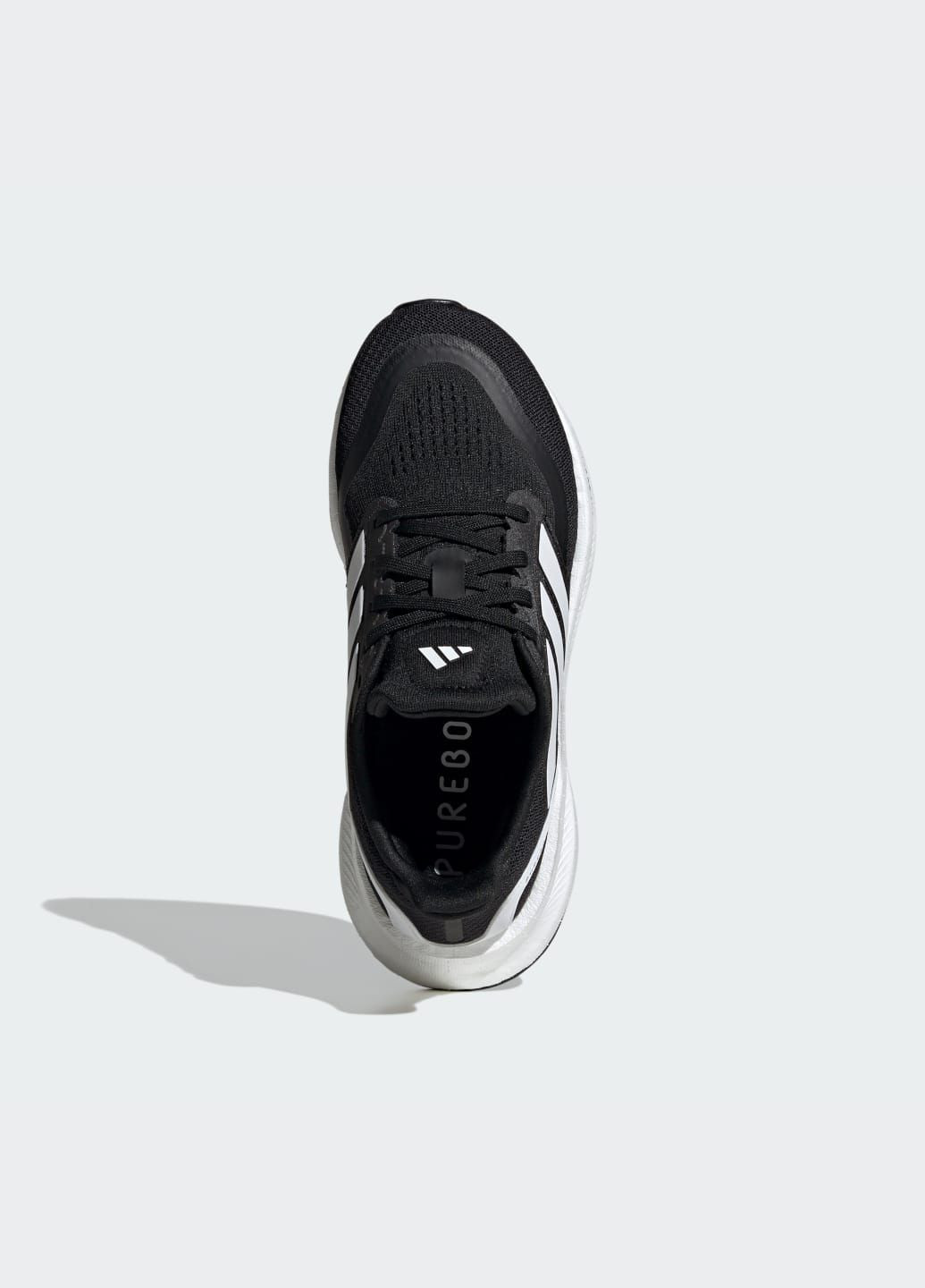 Черные всесезонные кроссовки pureboost light adidas