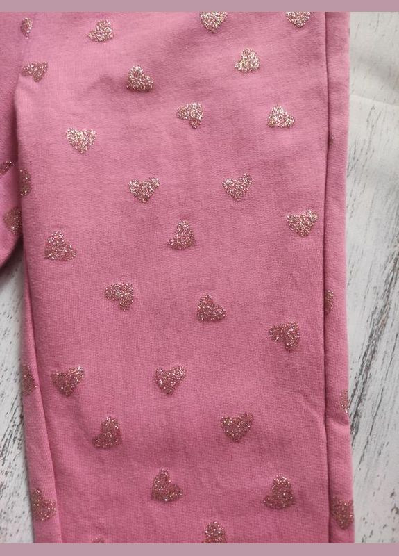 Розовые демисезонные лосины с начесом для девочки 40885001259 Impidimpi