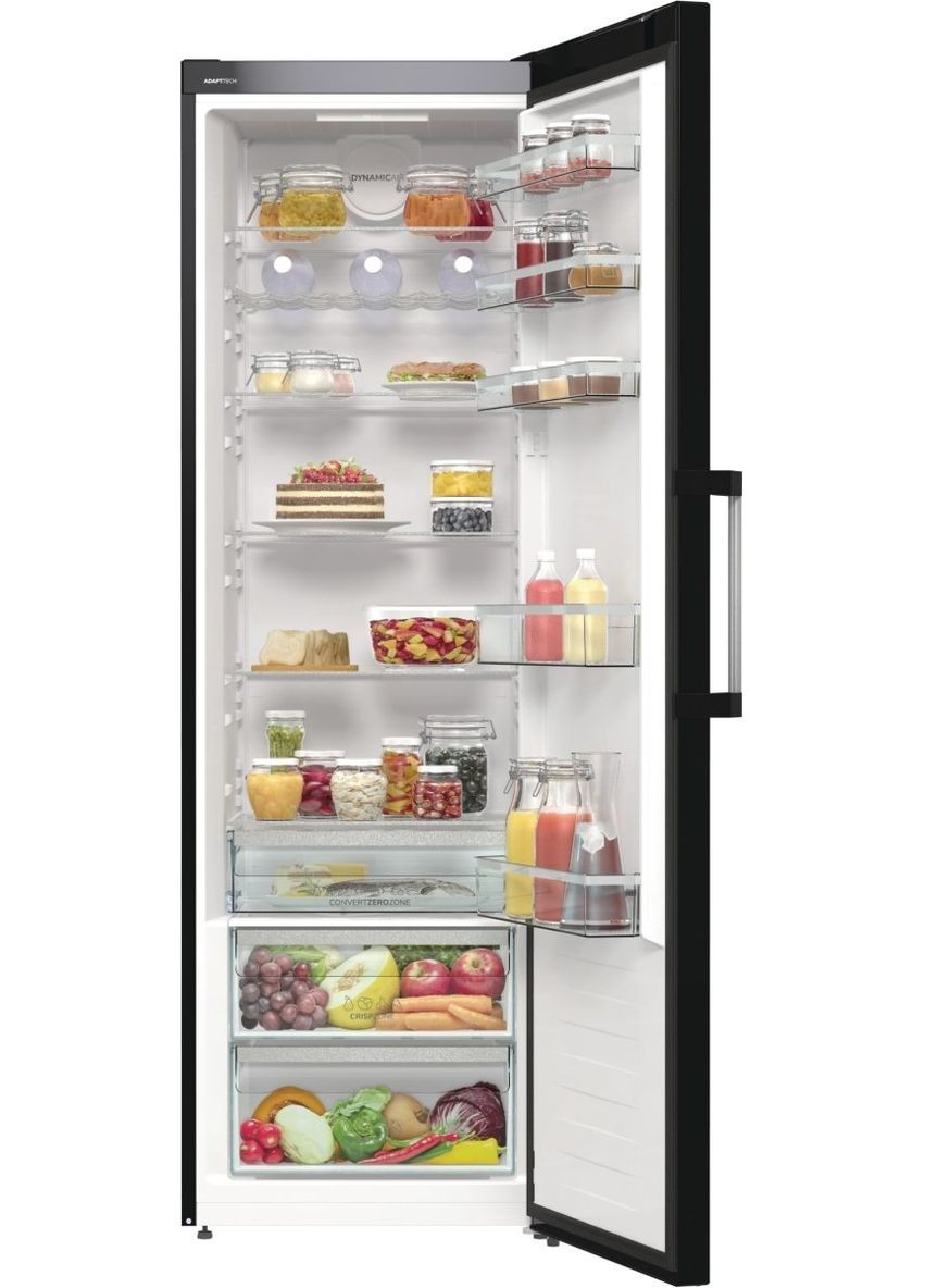 Холодильна камера R619EABK6, 185x60х66, 398л, А++, дисплей, зона св-ті, Gorenje (364275228)