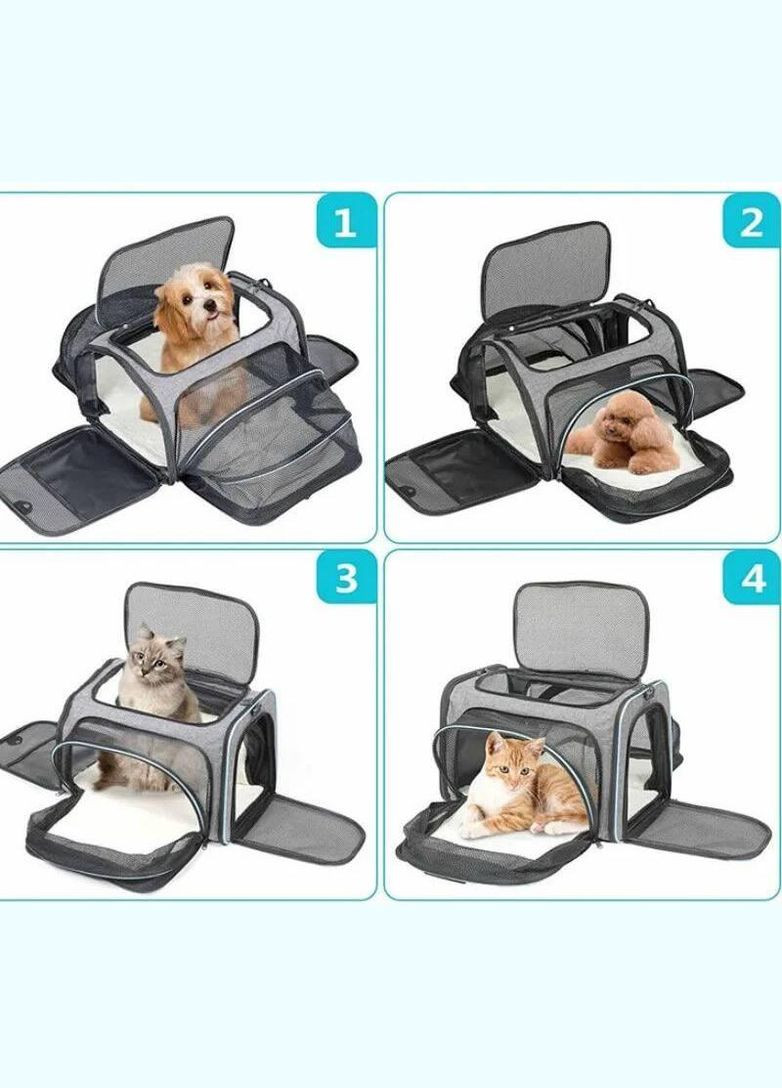 Раскладная сумка переноска для небольших животных до 8 кг No Brand (306554823)