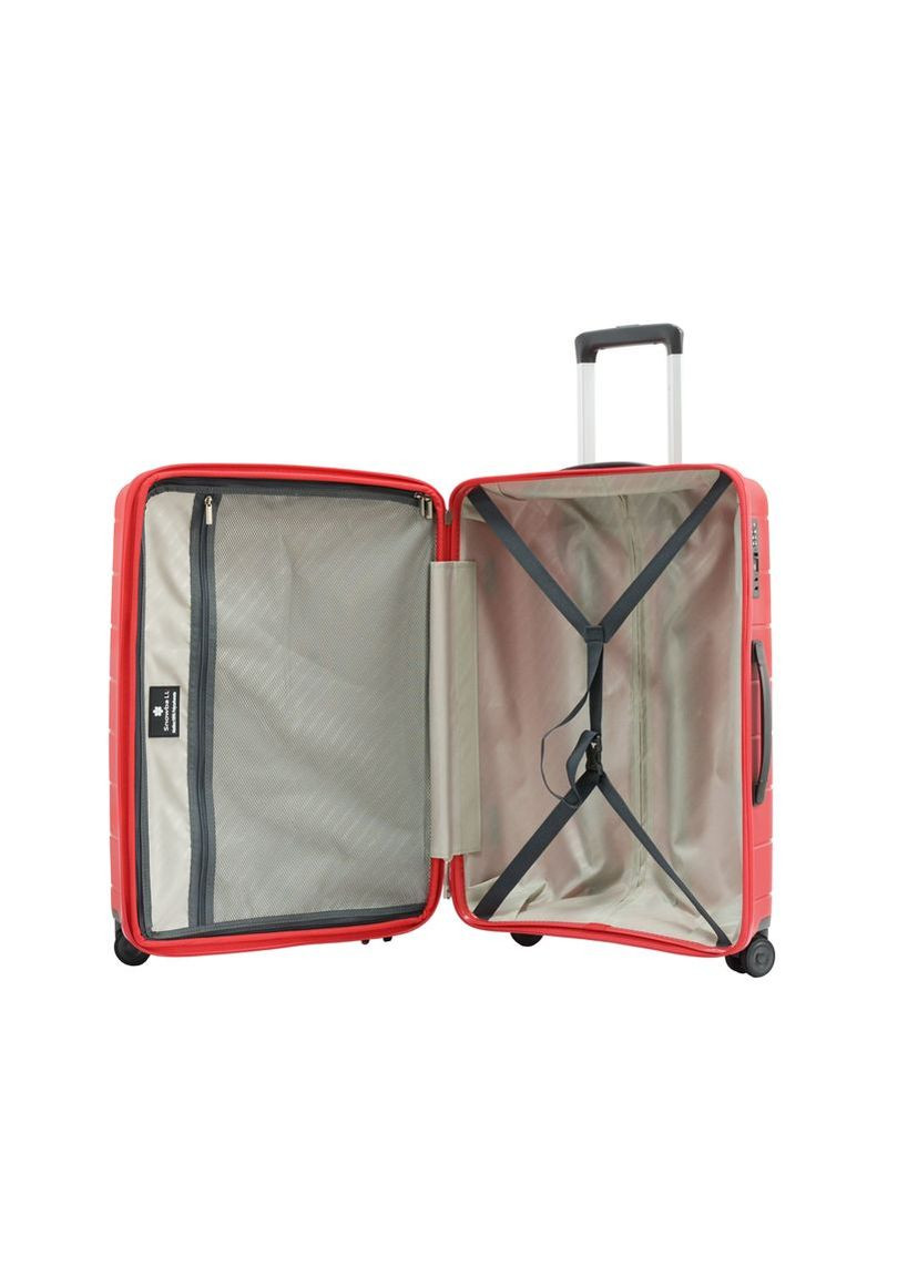 Валіза середня M поліпропілен 20303 66×46×28см 71+13л Snowball (297643069)