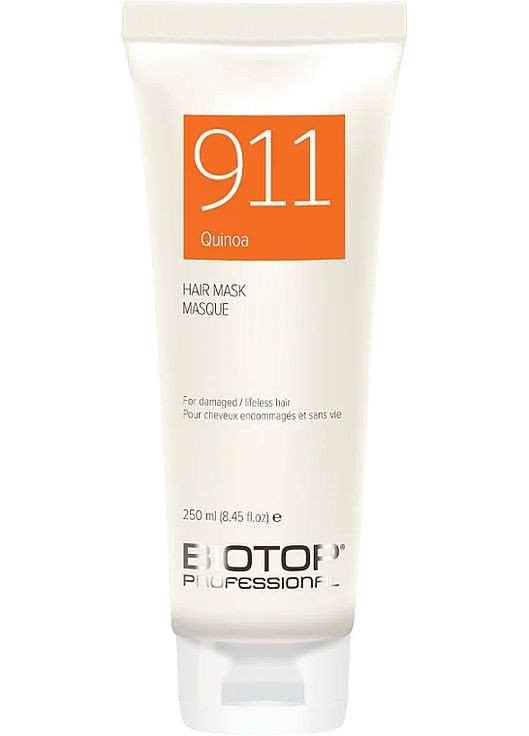 Маска для волос из киноа 911 Quinoa Hair Mask 550ml (1155278-196312) Biotop (368649654)