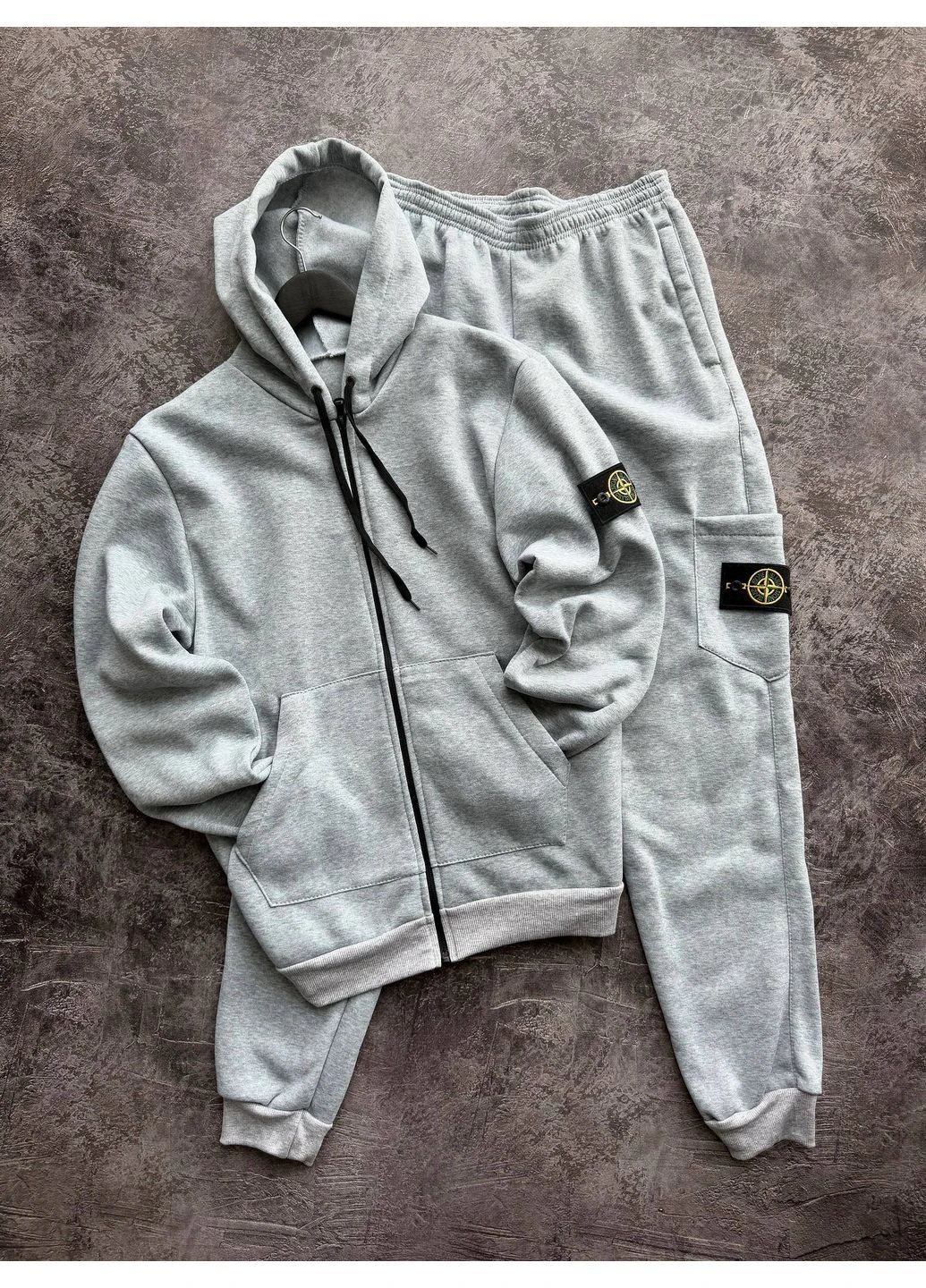 Спортивный костюм Stone Island на ФЛИСЕ❄️❄️❄️ No Brand (376220121)