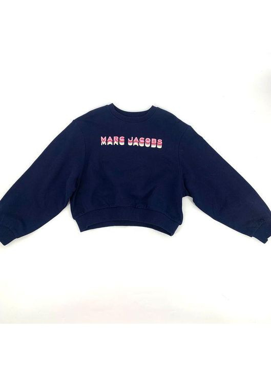 Marc Jacobs свитшот, арт. 15630, shortened, 10 лет, 138 см темно-синий трикотаж
