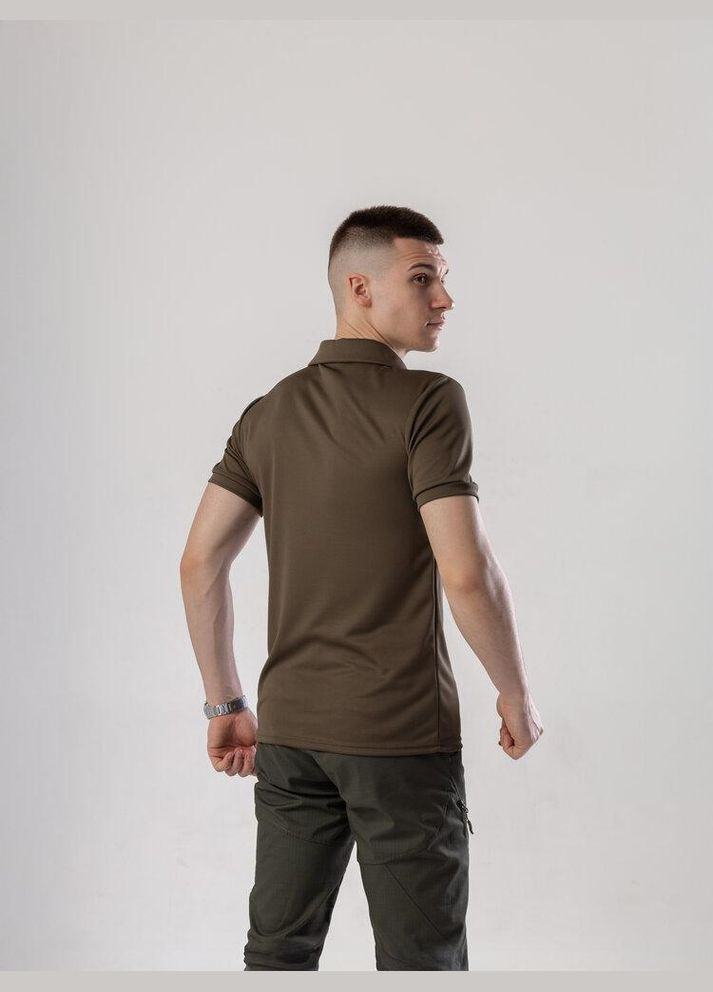 Тактичне чоловіче поло Coolmax хакі Freedom (345601243)