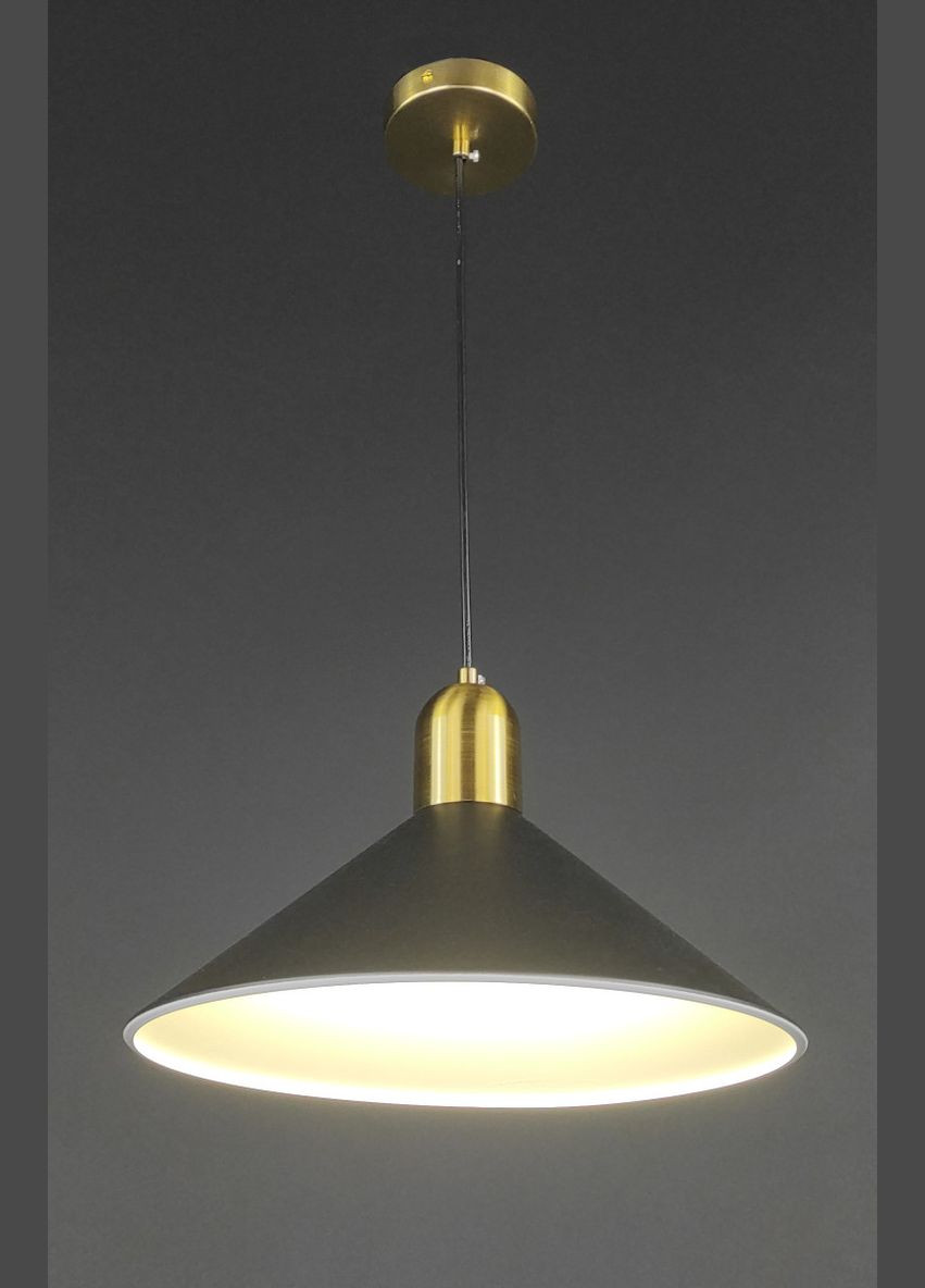 Люстра підвісна на 1 лампочку 27716 Латунь 25-150х35х35 см. Sunnysky (364496426)