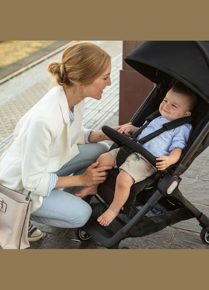 Коляска для прогулок и путешествий WE Stroller, черная Chicco (297869558)