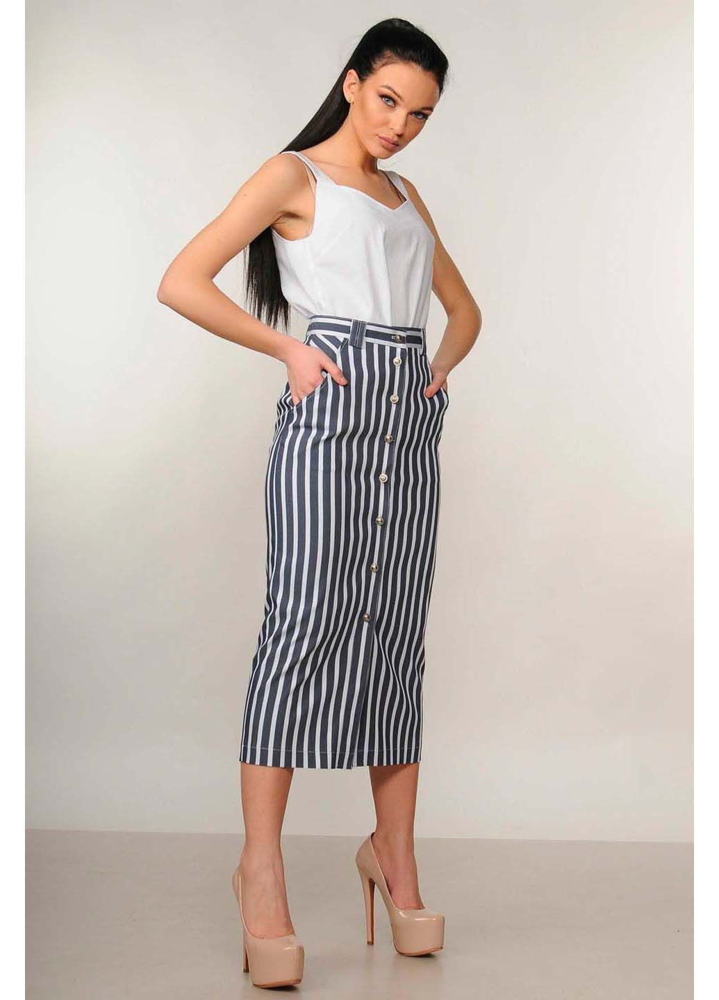 Темно-синяя юбка Ри Мари