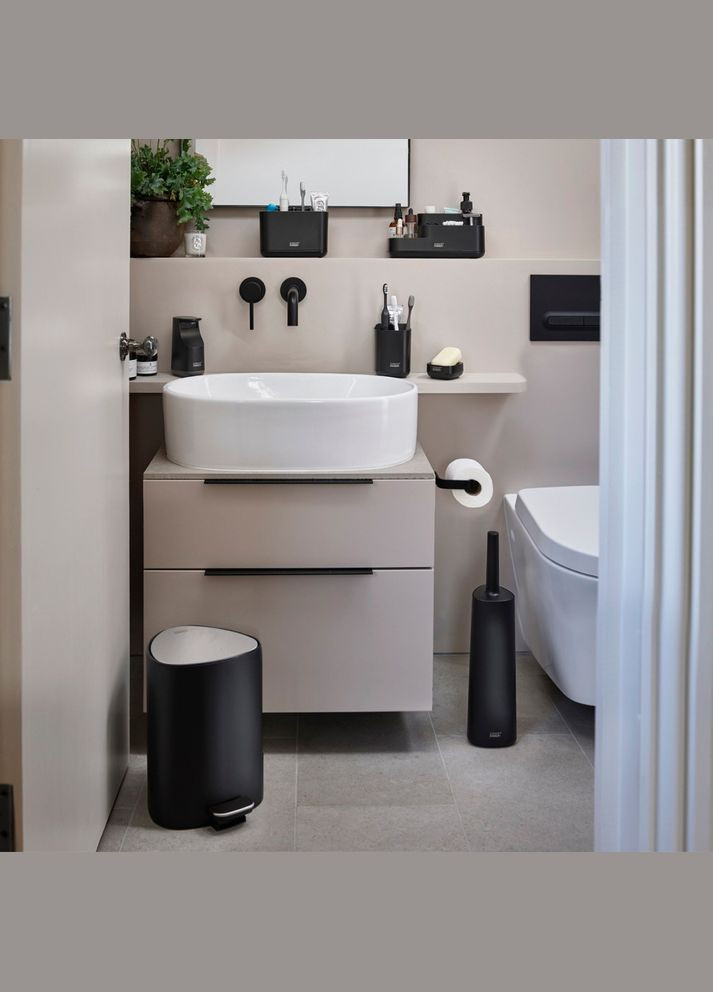 Органайзер для зубных щеток EasyStore Black Large 70599 Joseph Joseph (316517398)