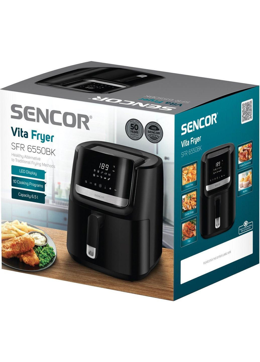 Мультипечь Vita SFR 6550BK Sencor (369726561)