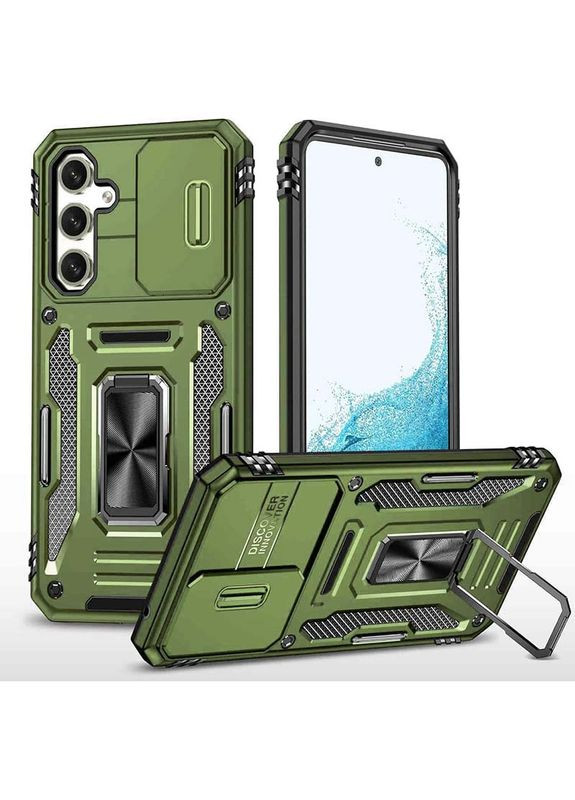 Ударопрочный чехол Camshield Army Ring для Samsung Galaxy S25/S24 Epik (360634402)