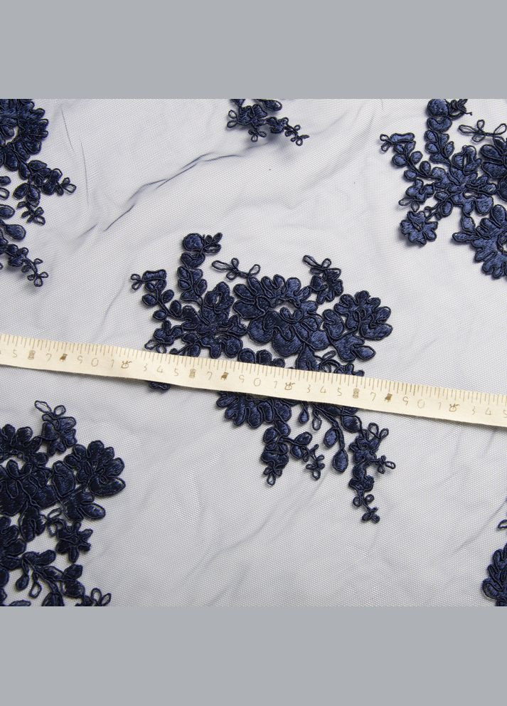 Тканина Гіпюр Антонелла темно синій IDEIA (275871182)