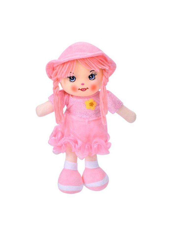 Детская игрушечная кукла YG0009(Light-Pink) 33 см, мягкая набивная, петелька Bambi (371686737)