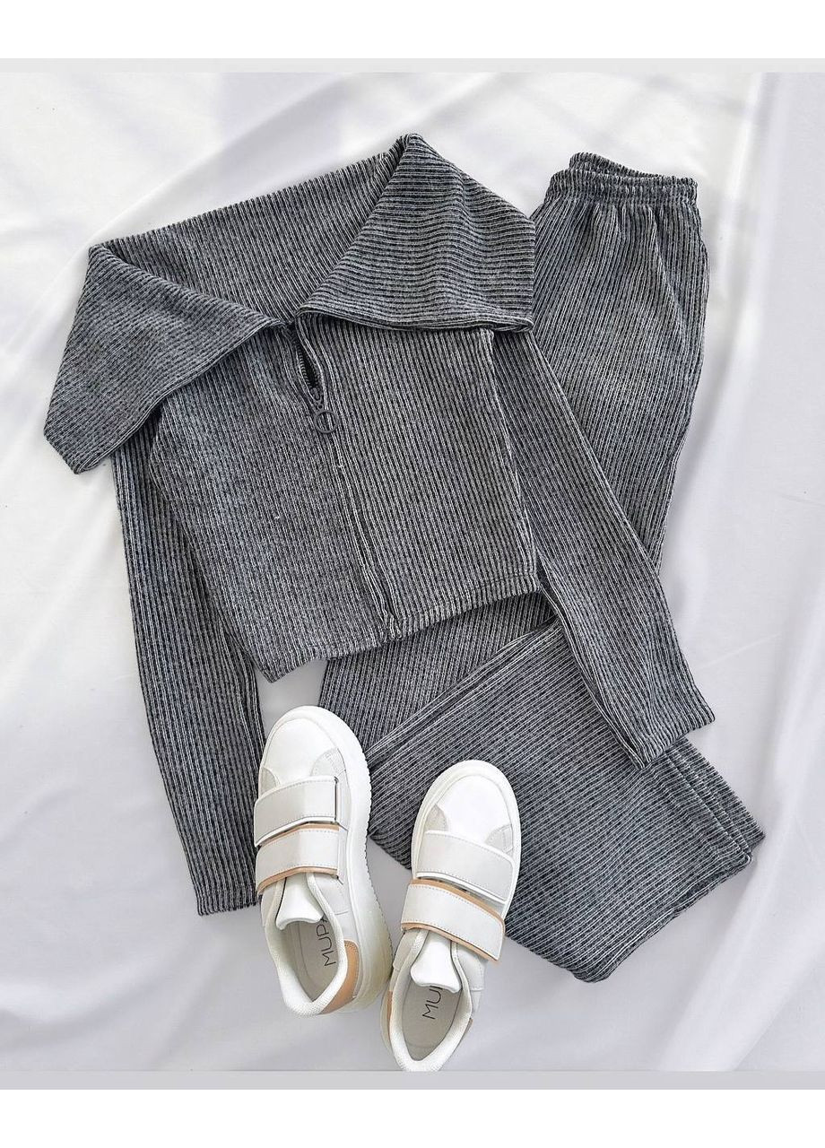 Базовый костюм кофточка + брюки из турецкого рубчика (размерная сетка в описании) GD/GL Модний простір (364965681)