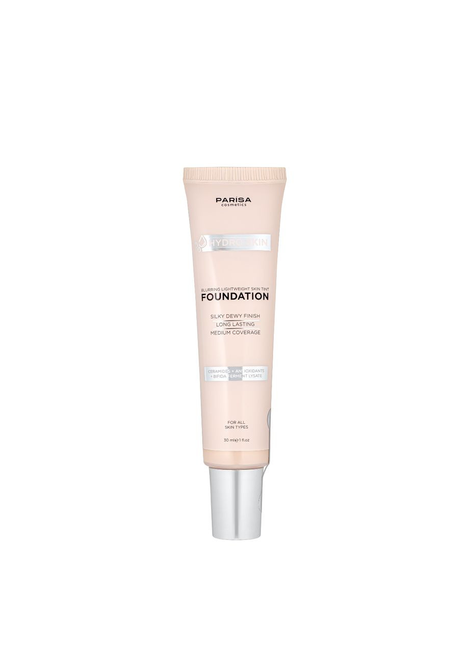 Тональна основа тинт для обличчя Hydro Skin Tint Foundation (PHF-06), 04 Soft tan Пісочна Parisa Cosmetics (325268886)