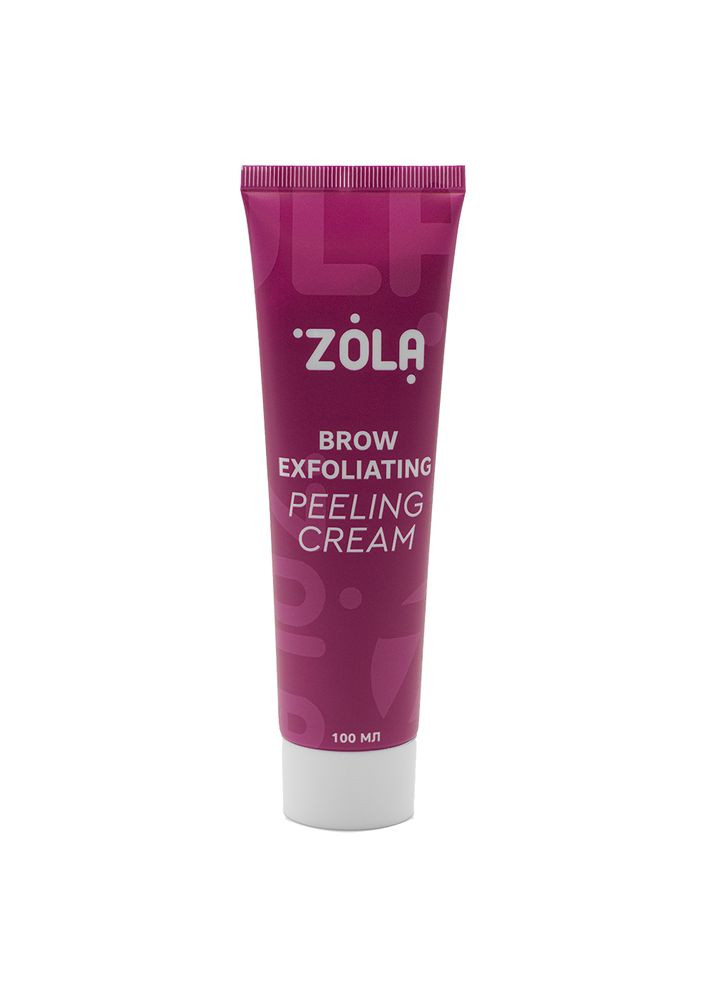 Крем-скатка для брів Brow exfoliating peeling cream 100 ml ZOLA (304540894)