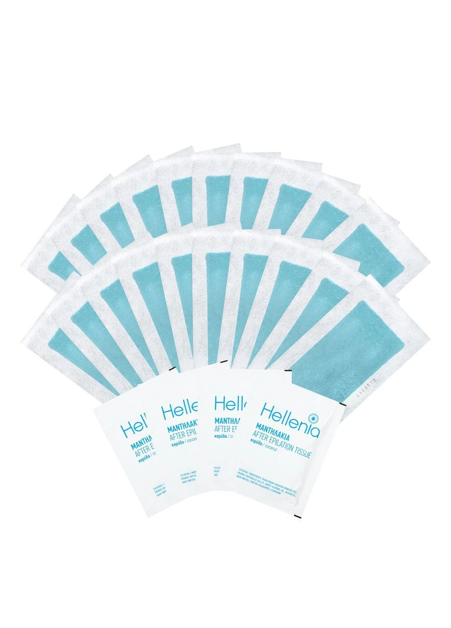 Воскові смужки для депіляції тіла та ніг з Алое вера Hellenia Legs & Body 20+4 No Brand (382691504)