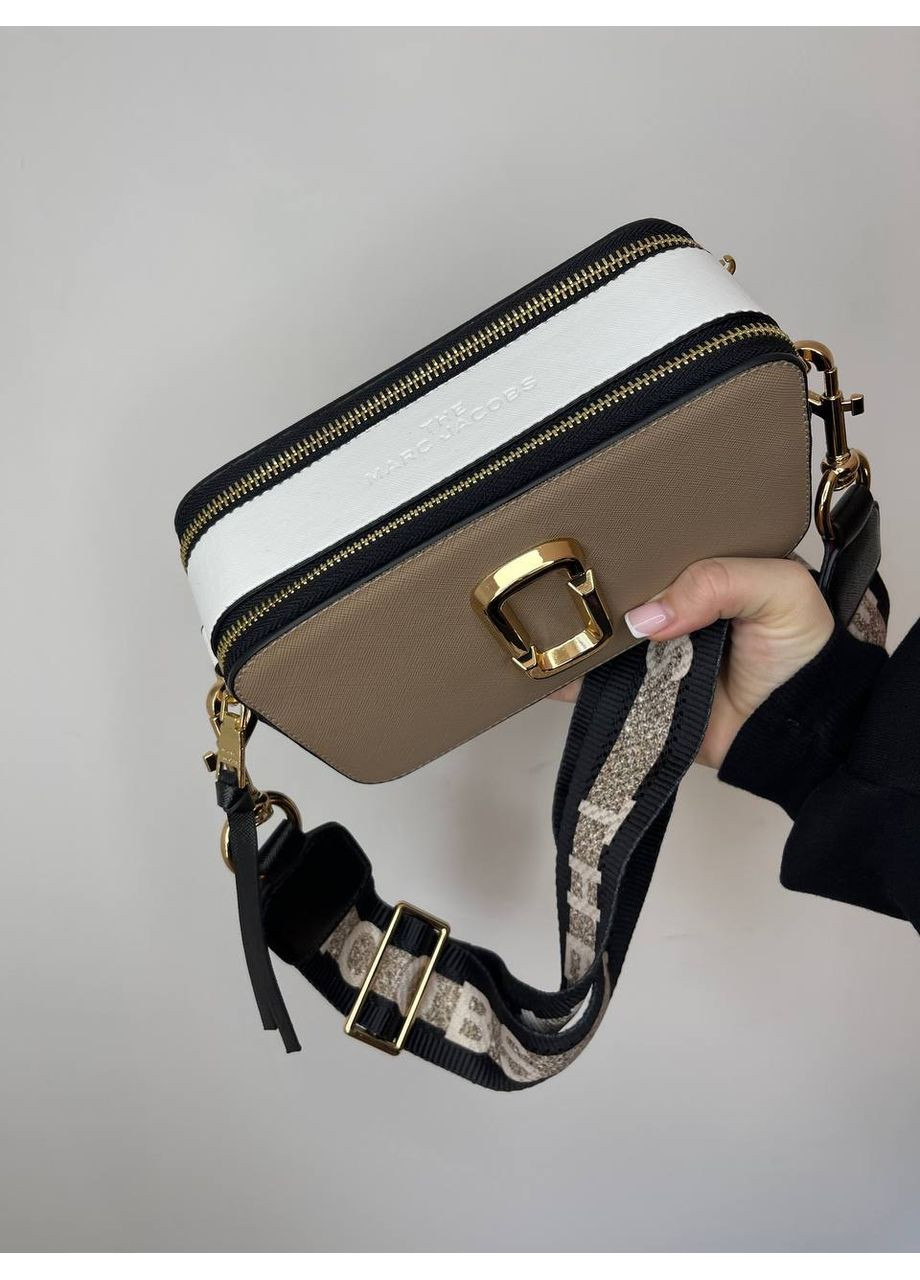 Женская сумка через плечо Marc Jacobs The Snapshot Gold Марк Джейкобс кросс боди No Brand (352729905)
