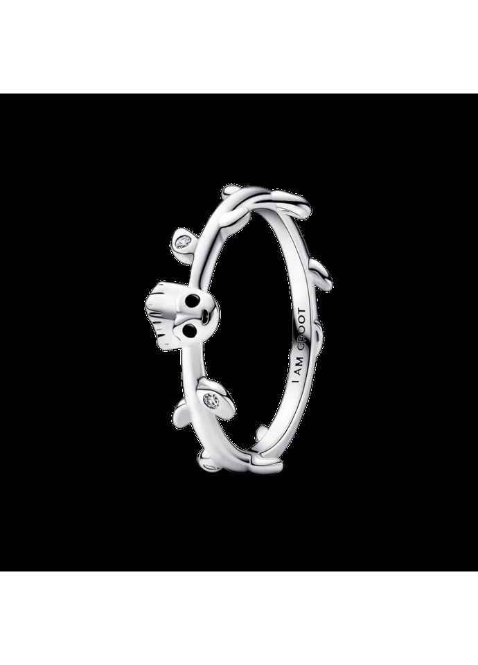 Серебряное кольцо Пандора "Грусть и листья" Часовые Галактики 192566C01 Kabluchka (355347054)