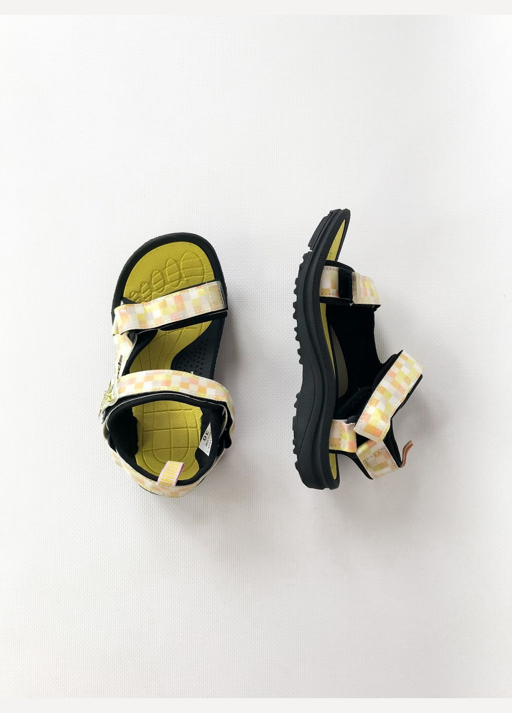 Босоніжки 28 р 17,5 см жовтий артикул Б108 EEBB (292395243)