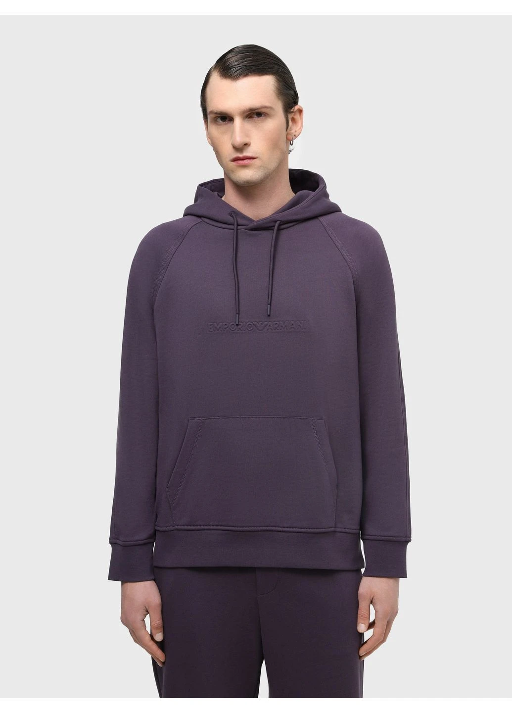 Худи 8608060 Фиолетовый 5O2750 Emporio Armani (381465926)
