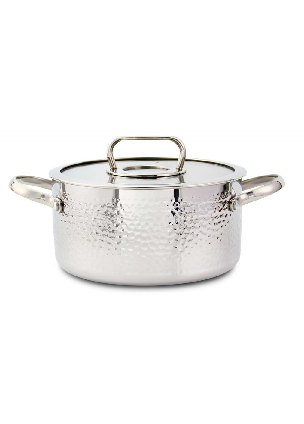 Кастрюля нержавейка с крышкой Triply 18 см, 2.4 л (CB-1129) Con Brio (334714097)