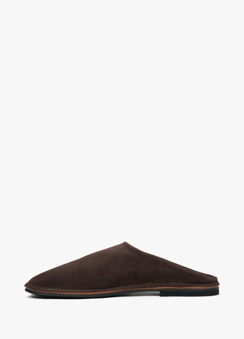 Коричневые мюли, цвет коричневый Estro