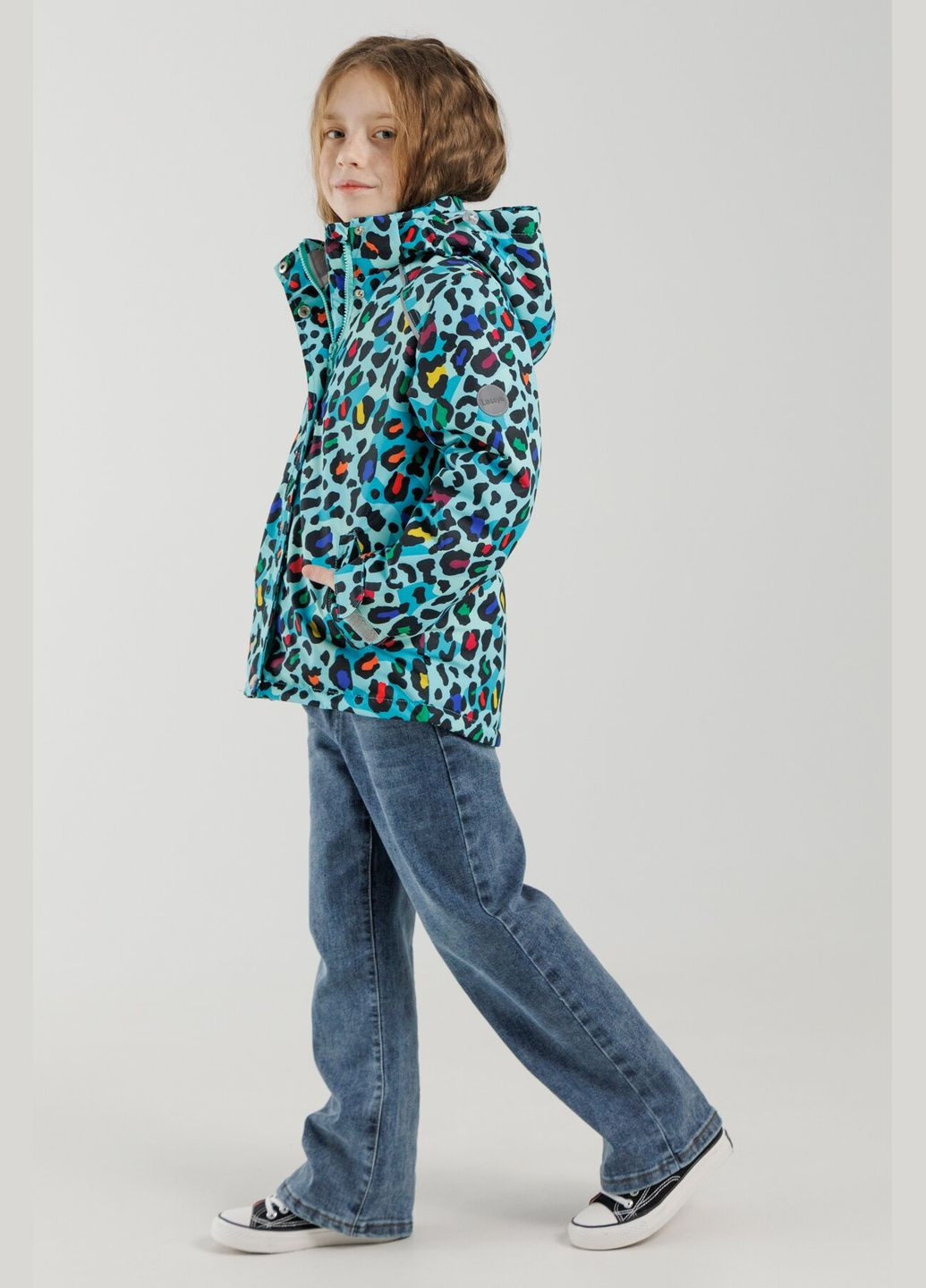 Мятная демисезонная куртка для девочки b26-017 134 см мятный (2000990235558d) shop (2000990235558) Snowgenius