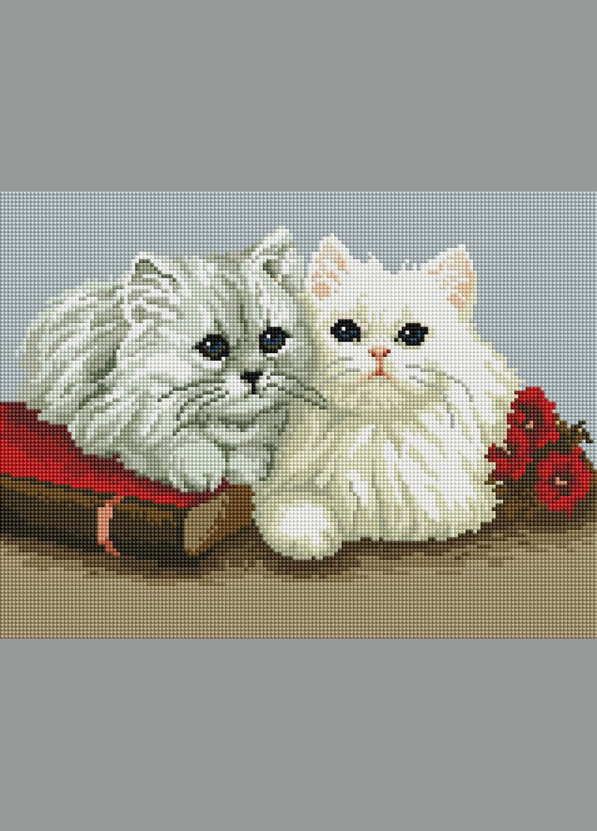 Набор алмазной мозаики 30х40см Пушыстые котики ST407 ColorArt (299772486)